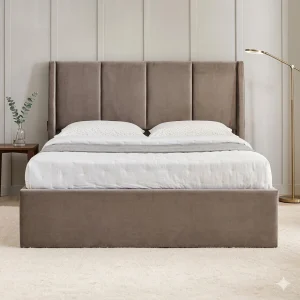 Helios Bravo Aden Queen Bed with Hydraulic Storage