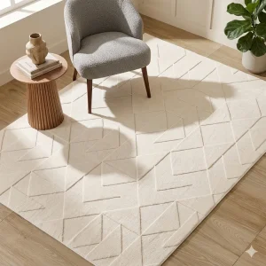 Quartz Oslo Jacquard Carpet with Canvas Backing